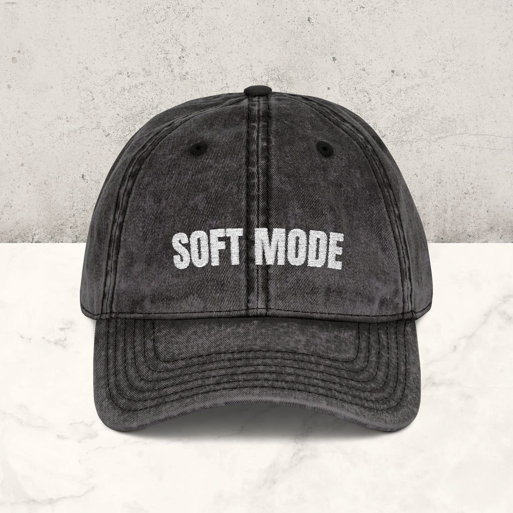 Soft Mode | Embroidered Hat