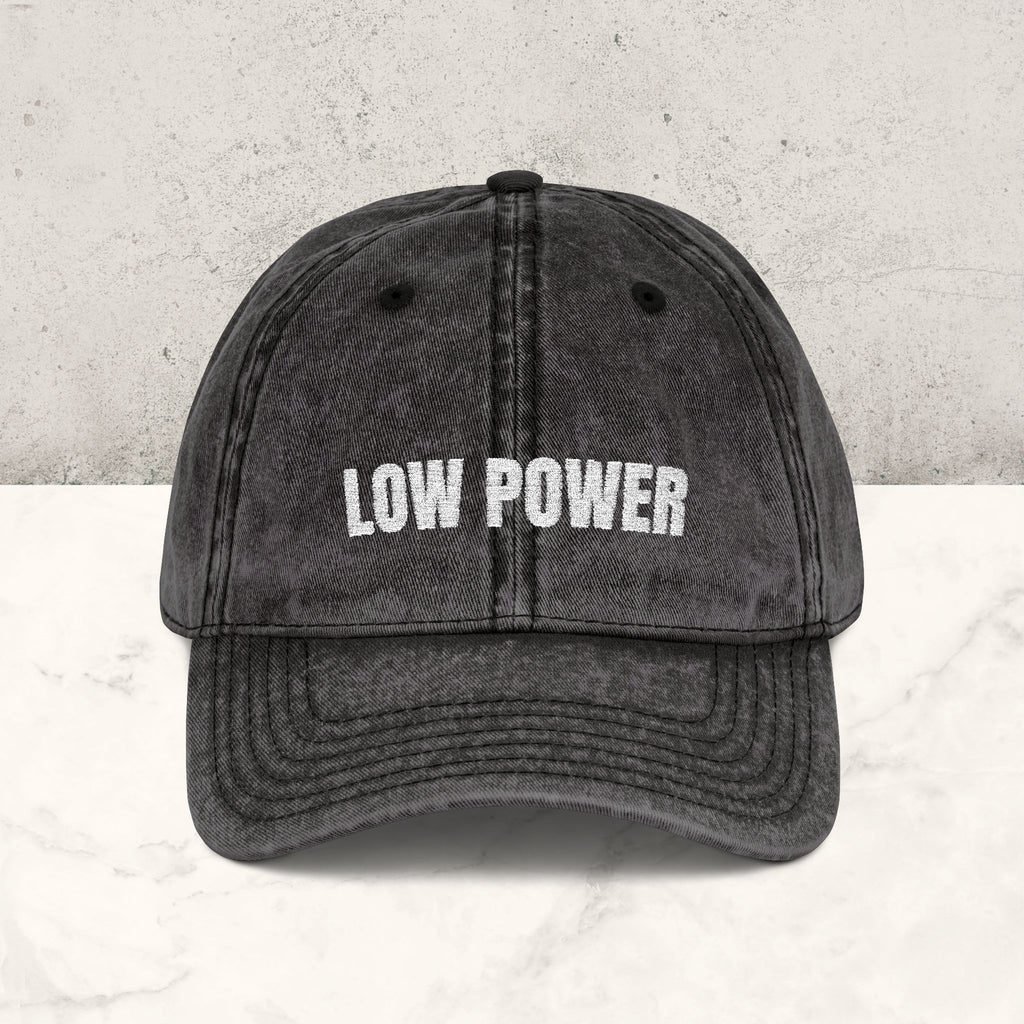 Low Power | Embroidered Hat