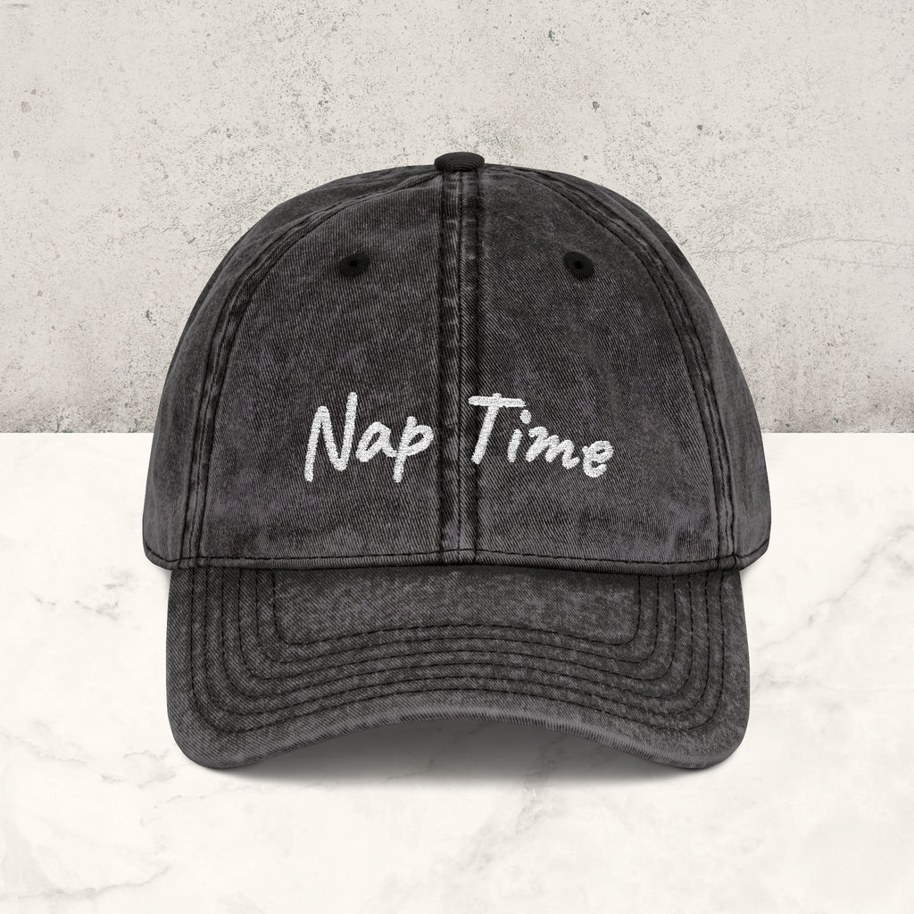 Nap Time | Embroidered Hat