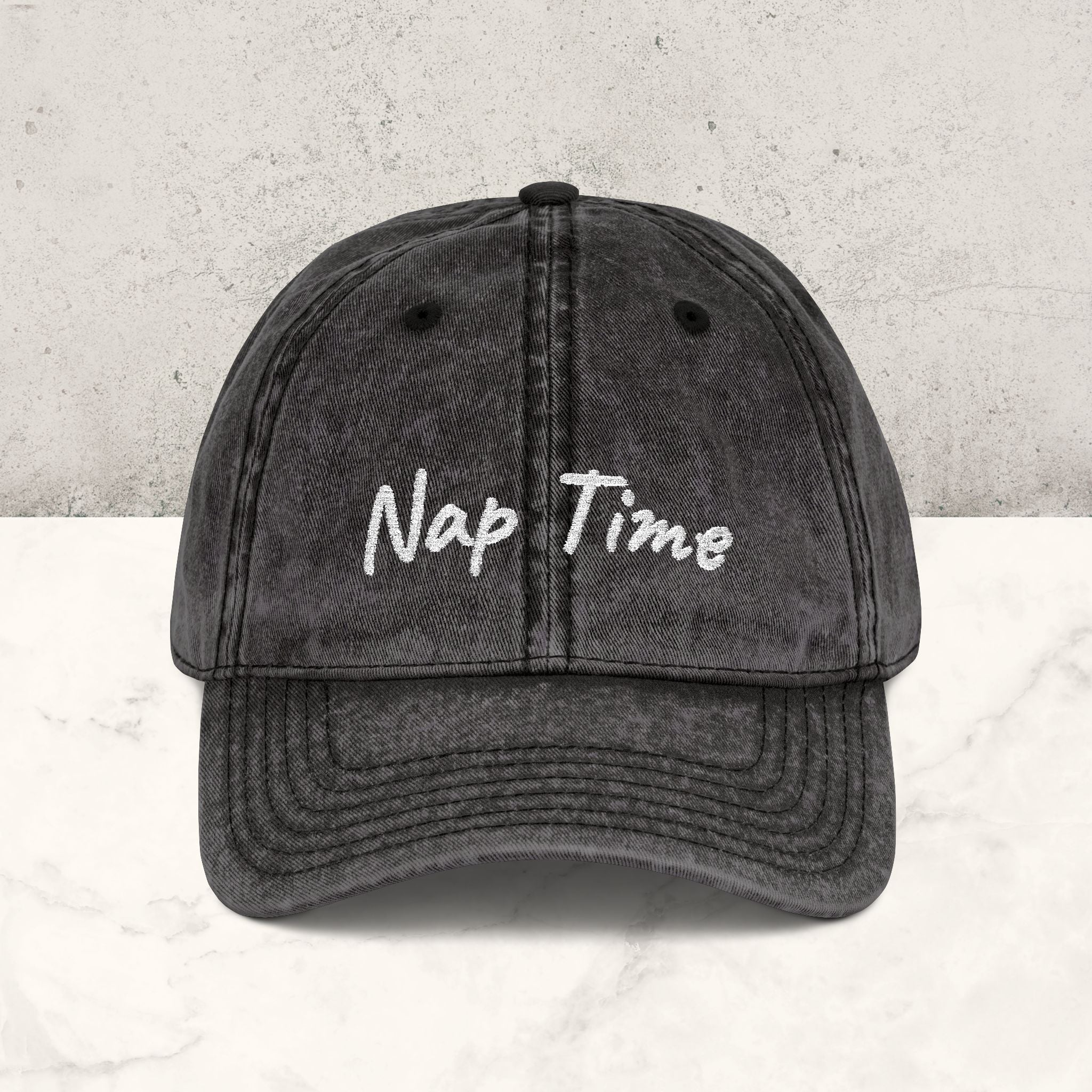 Nap Time | Embroidered Hat