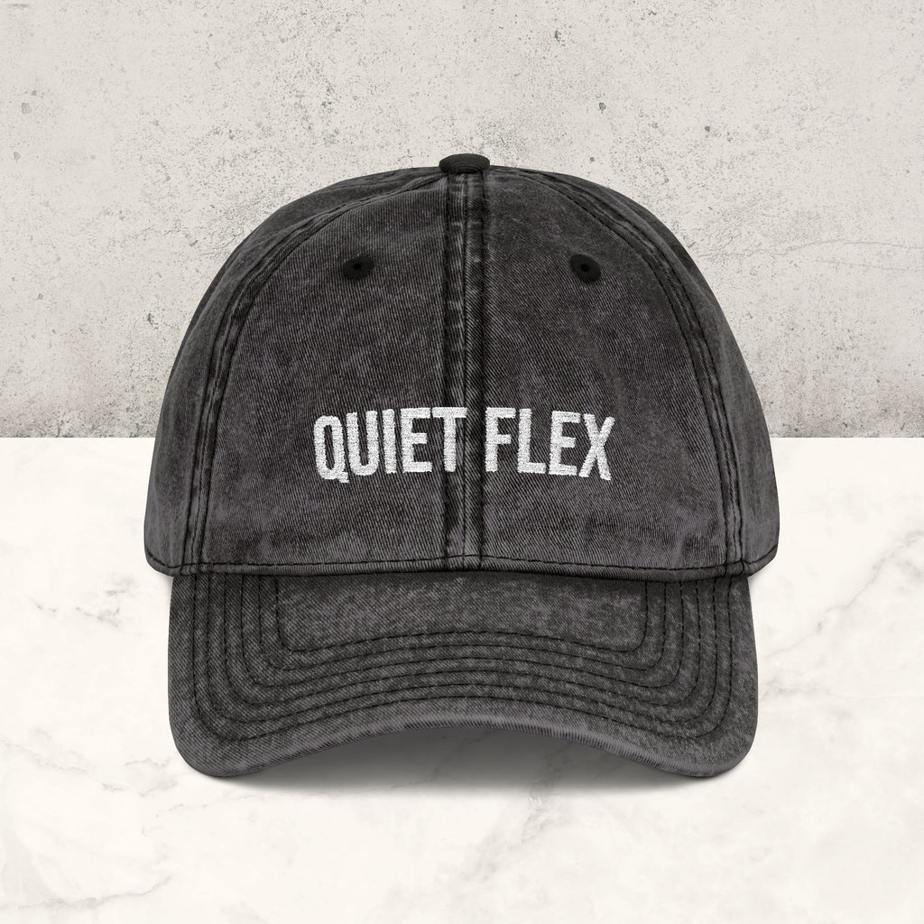 Quiet Flex | Embroidered Hat