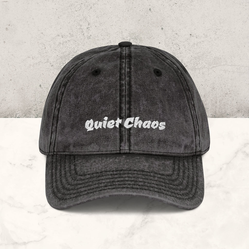 Quiet Chaos | Embroidered Hat