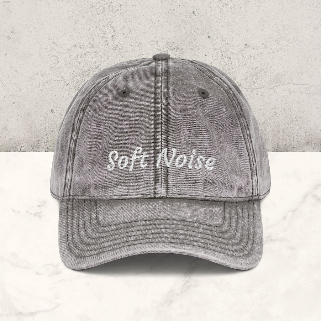 Soft Noise | Embroidered Hat