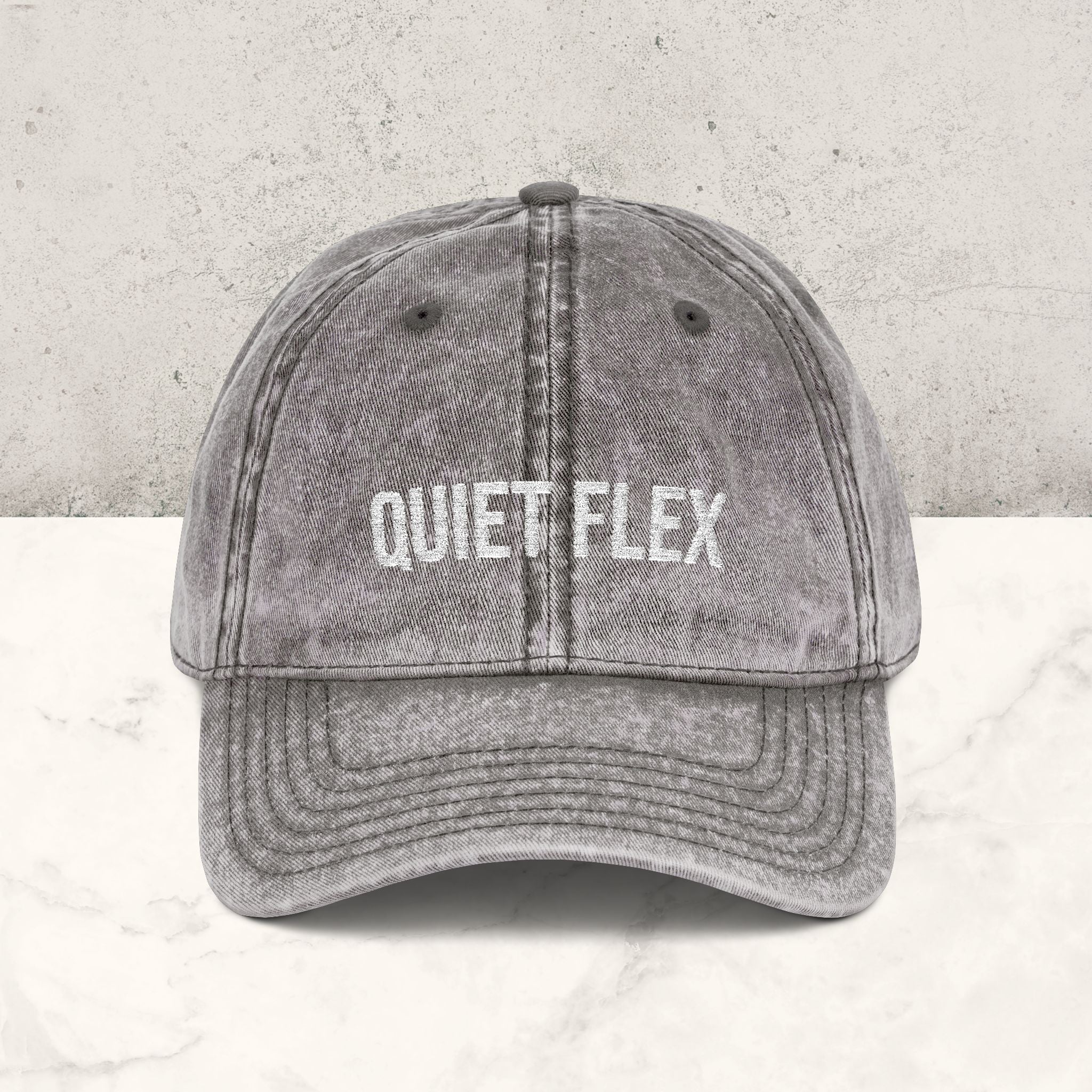 Quiet Flex | Embroidered Hat
