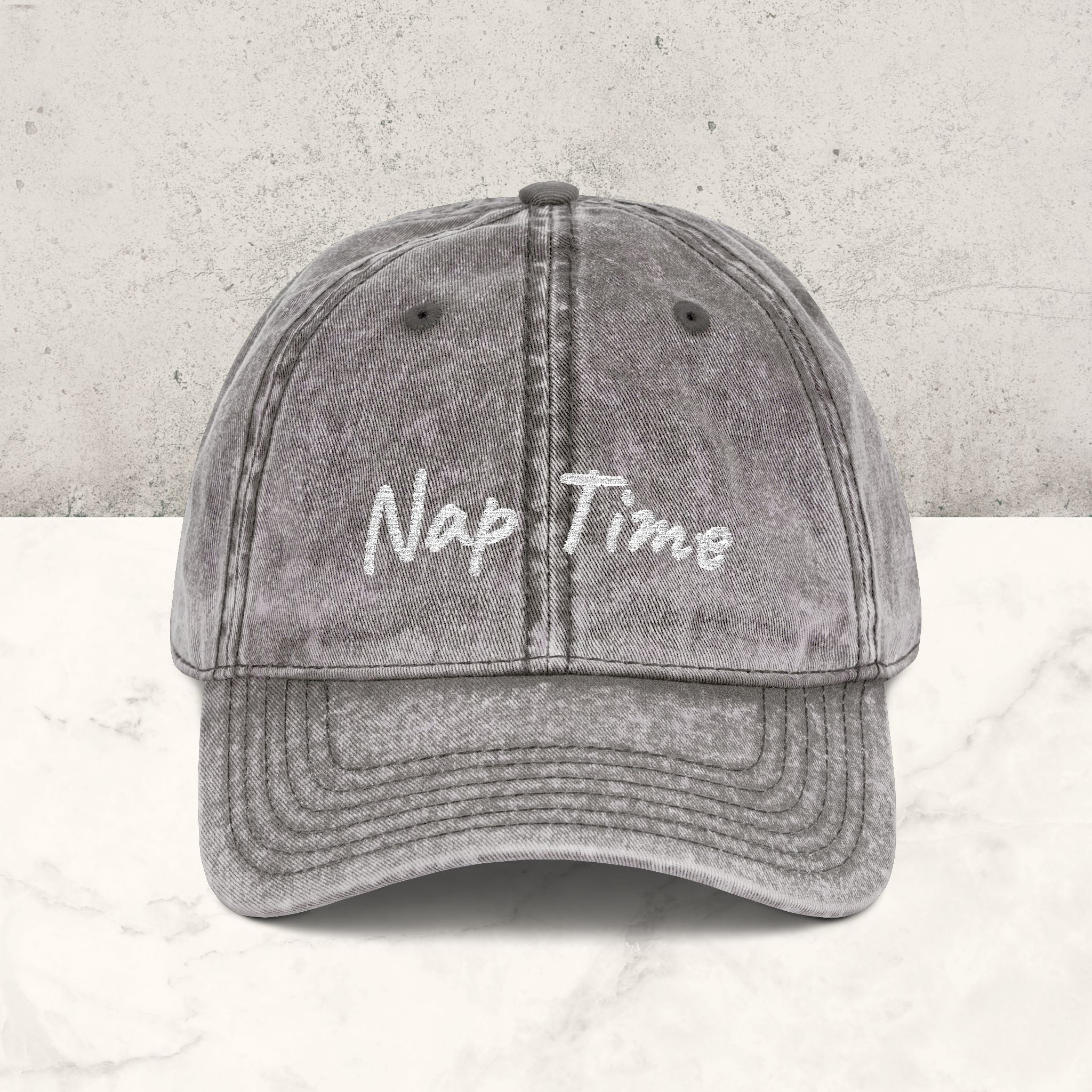 Nap Time | Embroidered Hat