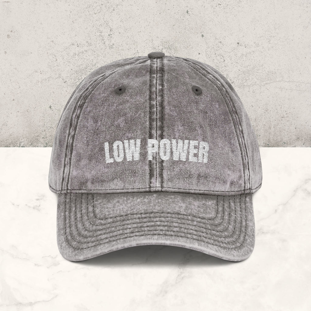 Low Power | Embroidered Hat