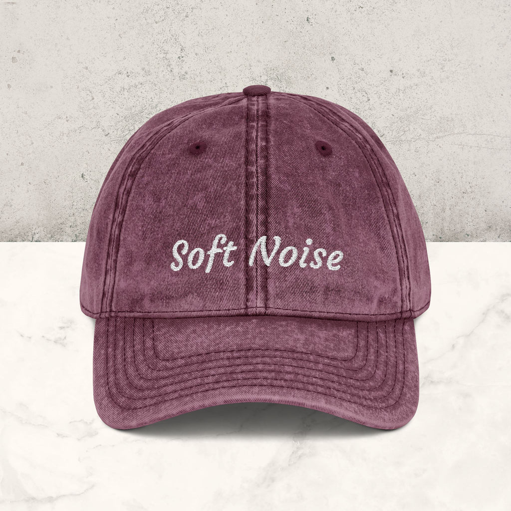 Soft Noise | Embroidered Hat