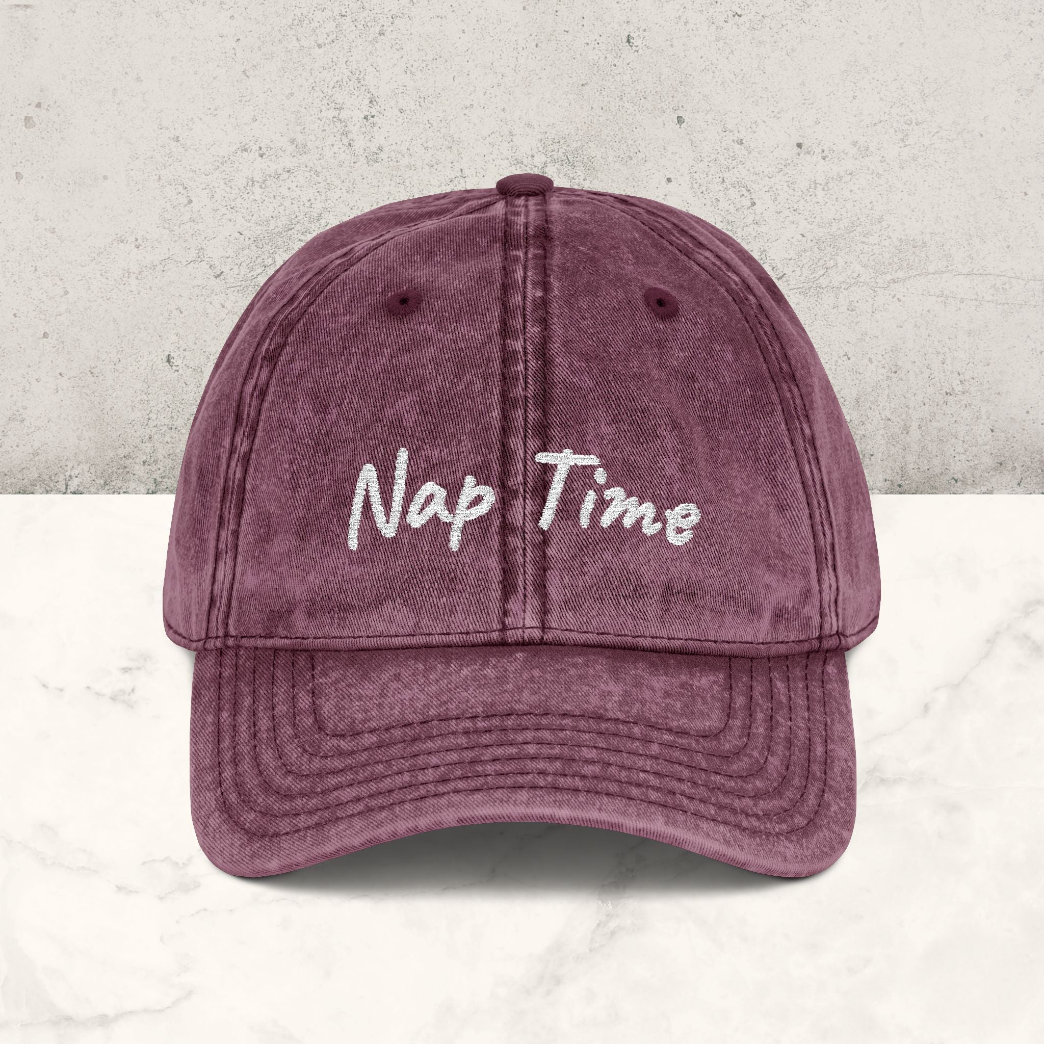 Nap Time | Embroidered Hat