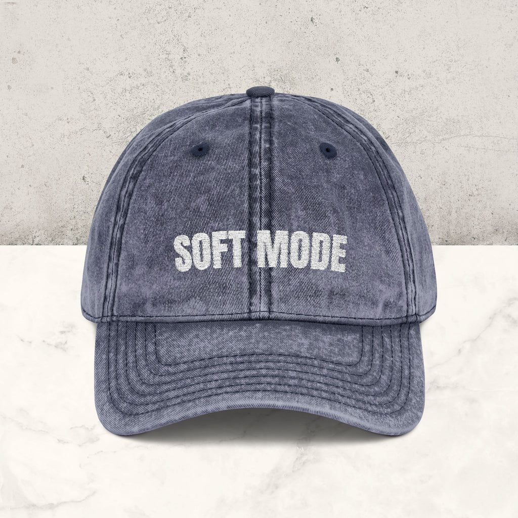 Soft Mode | Embroidered Hat