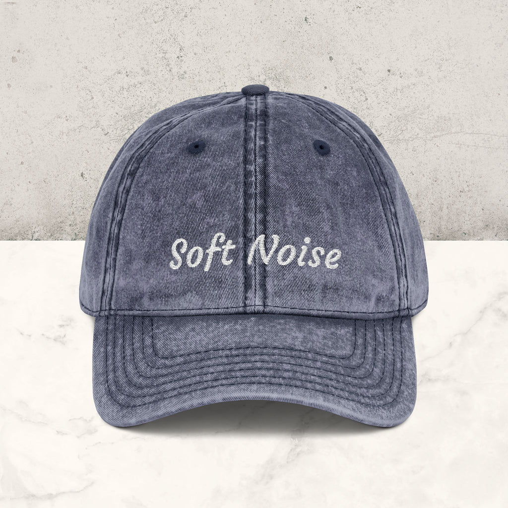 Soft Noise | Embroidered Hat