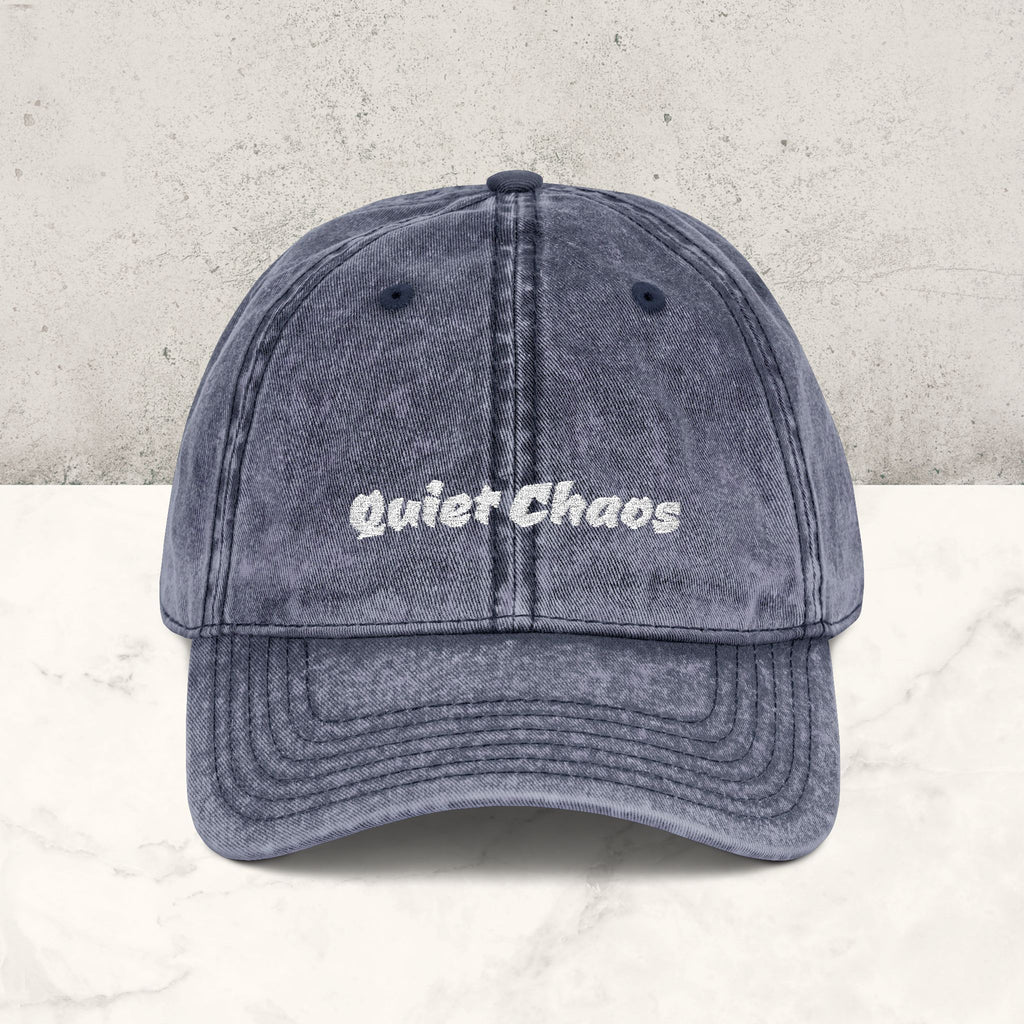 Quiet Chaos | Embroidered Hat