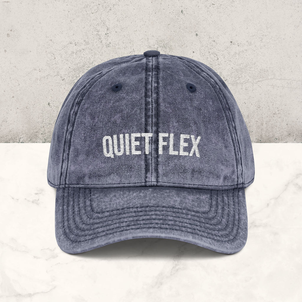 Quiet Flex | Embroidered Hat
