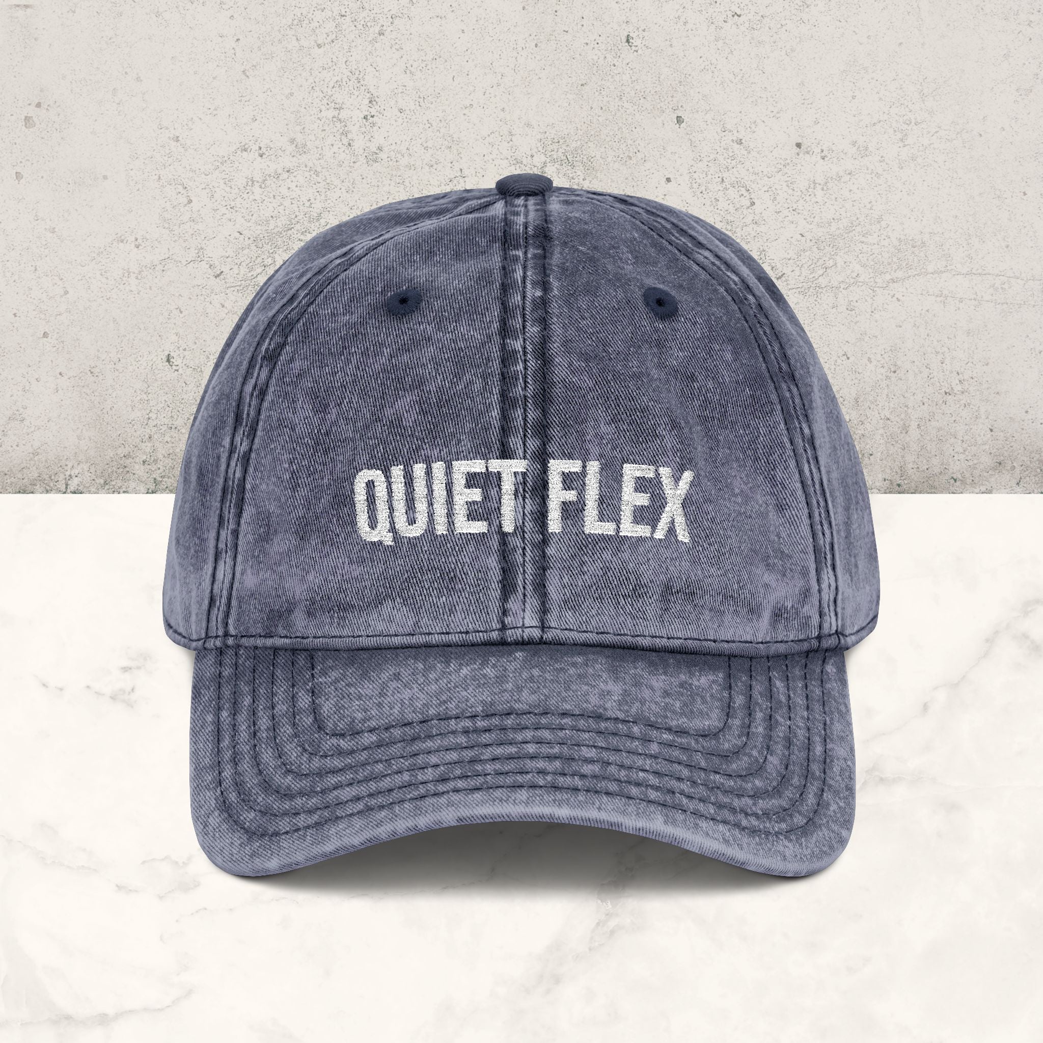 Quiet Flex | Embroidered Hat