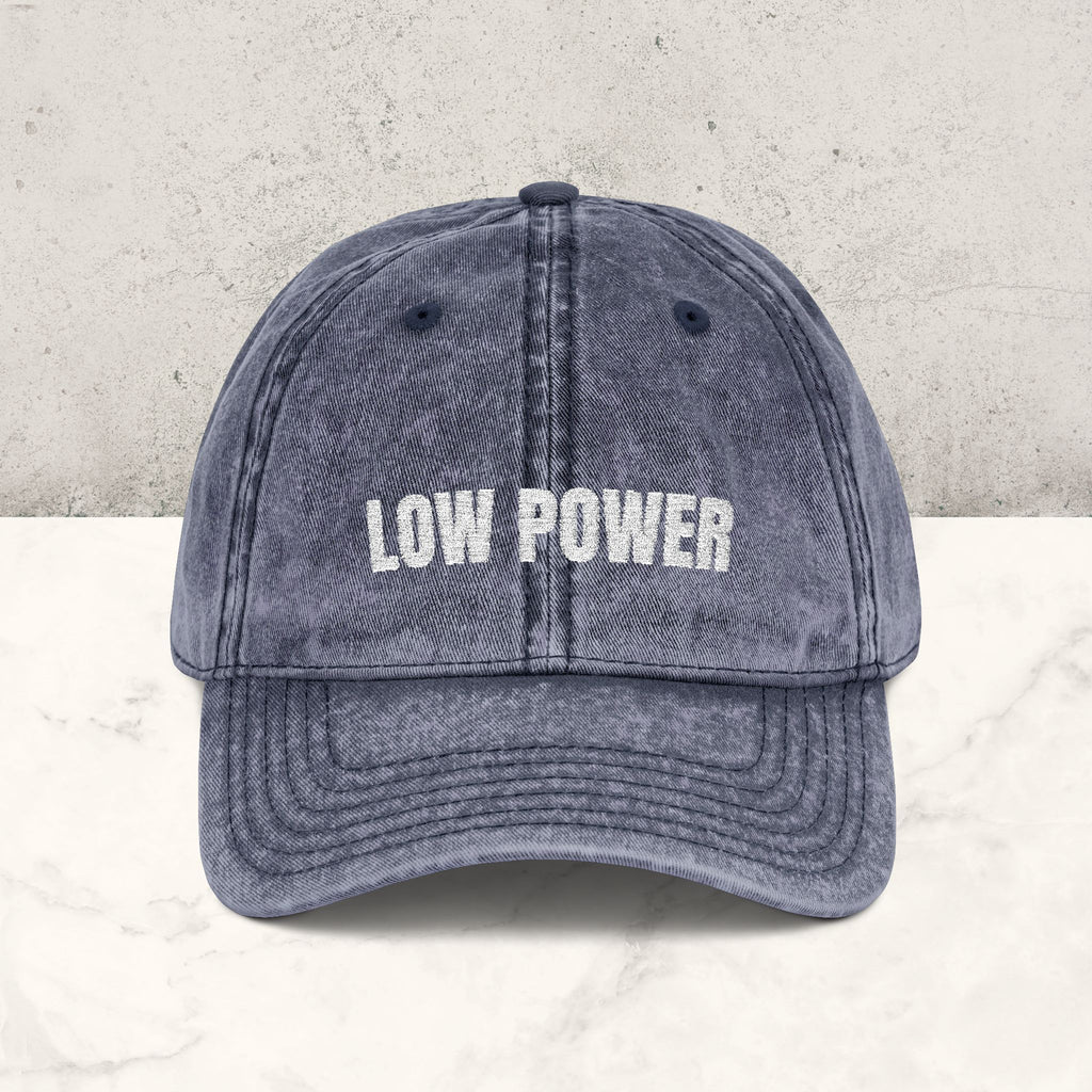 Low Power | Embroidered Hat
