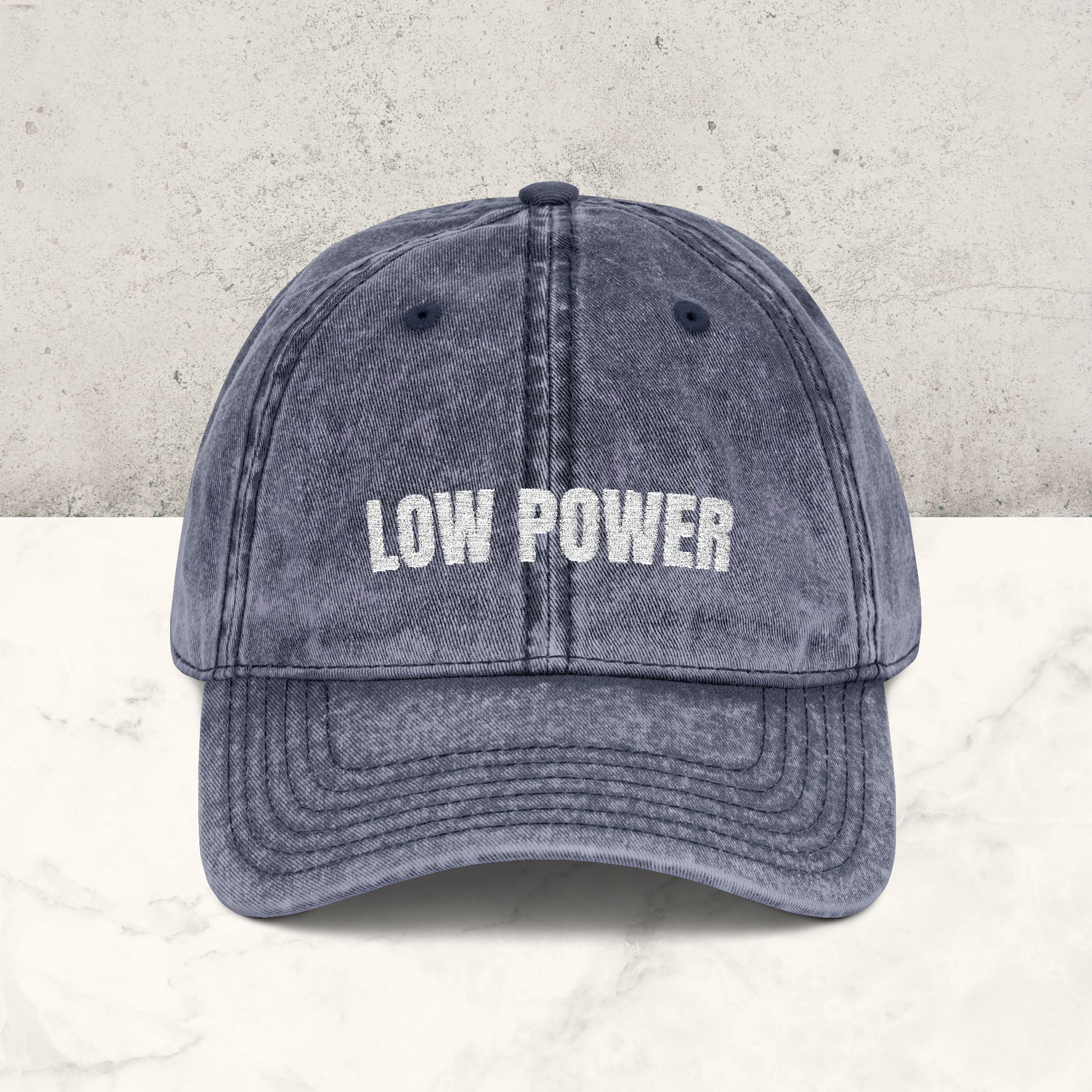Low Power | Embroidered Hat