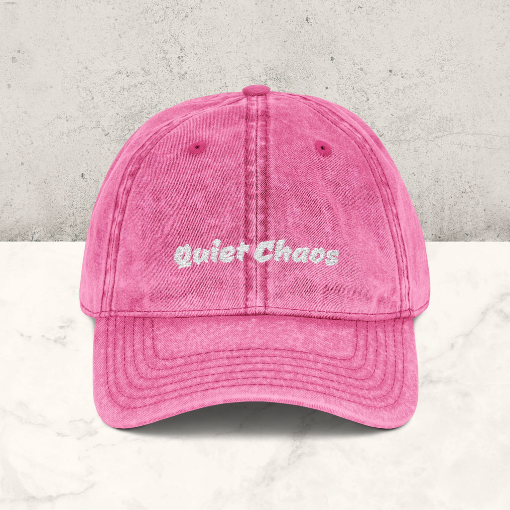 Quiet Chaos | Embroidered Hat