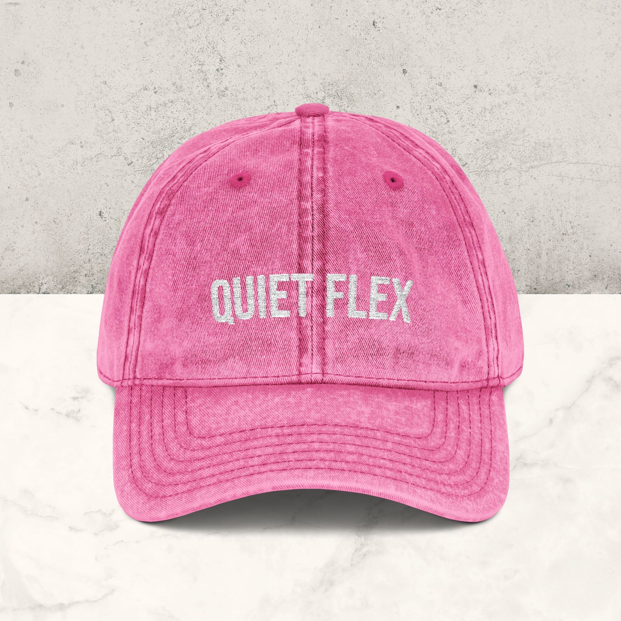 Quiet Flex | Embroidered Hat