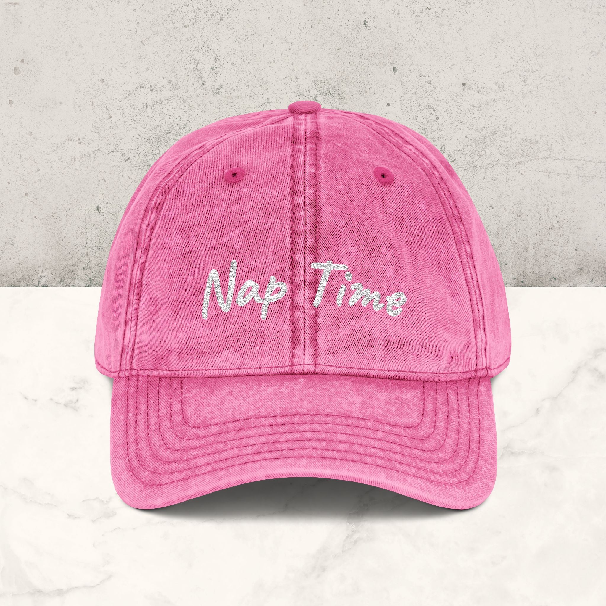Nap Time | Embroidered Hat