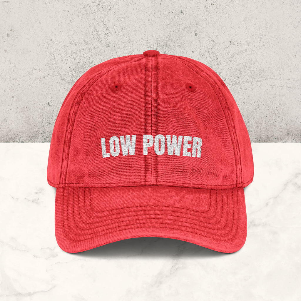 Low Power | Embroidered Hat