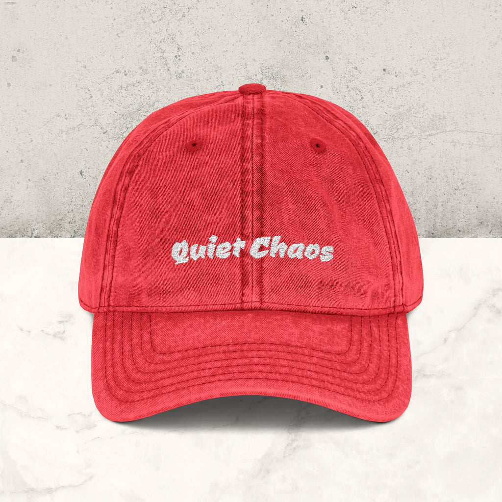 Quiet Chaos | Embroidered Hat