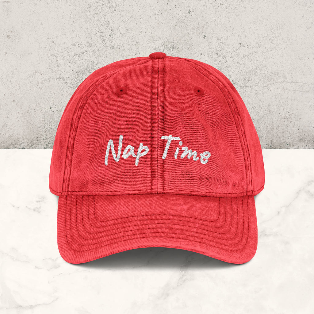 Nap Time | Embroidered Hat