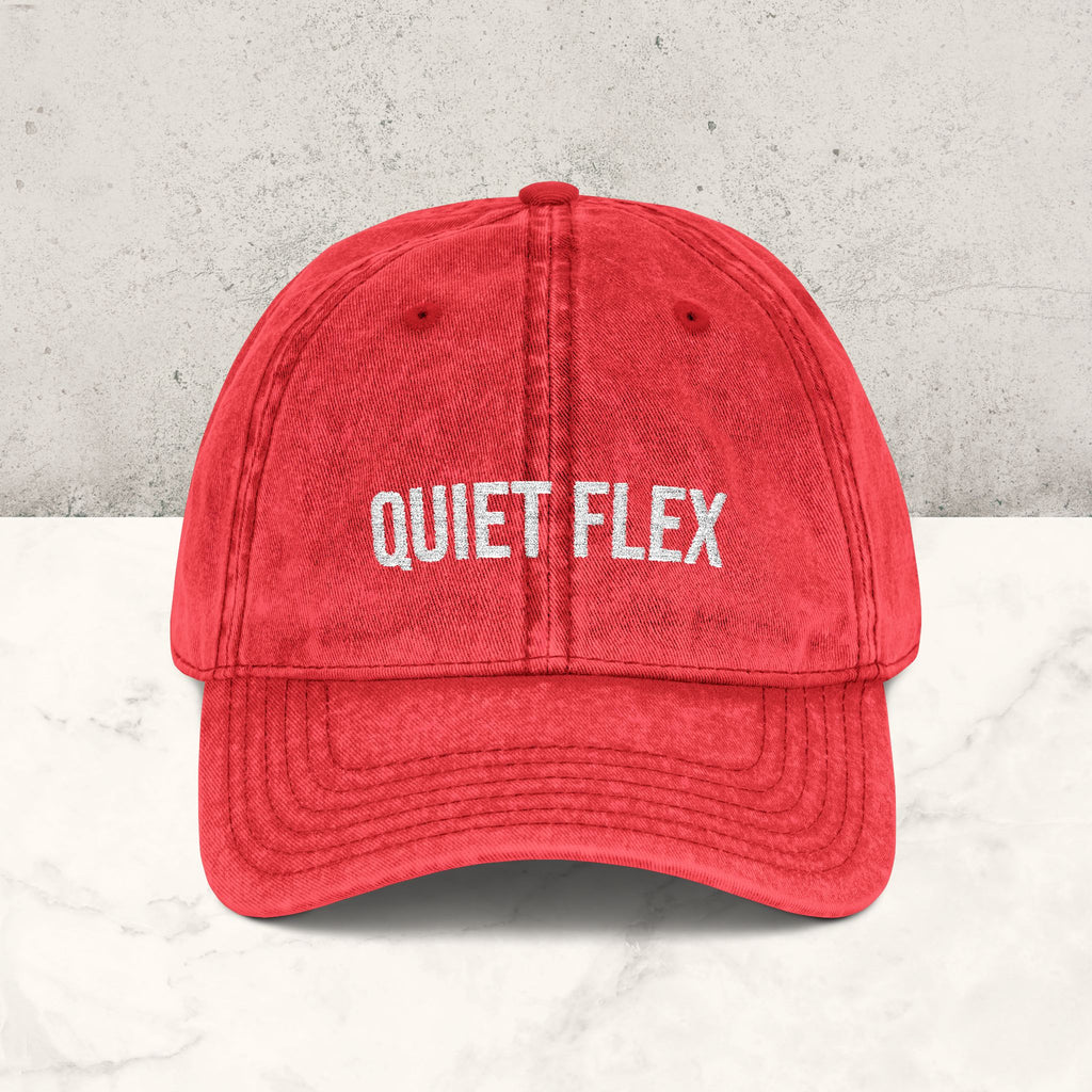 Quiet Flex | Embroidered Hat