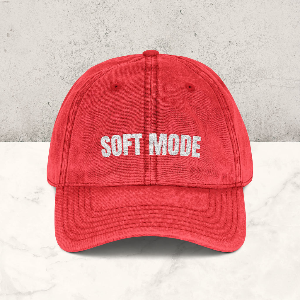 Soft Mode | Embroidered Hat
