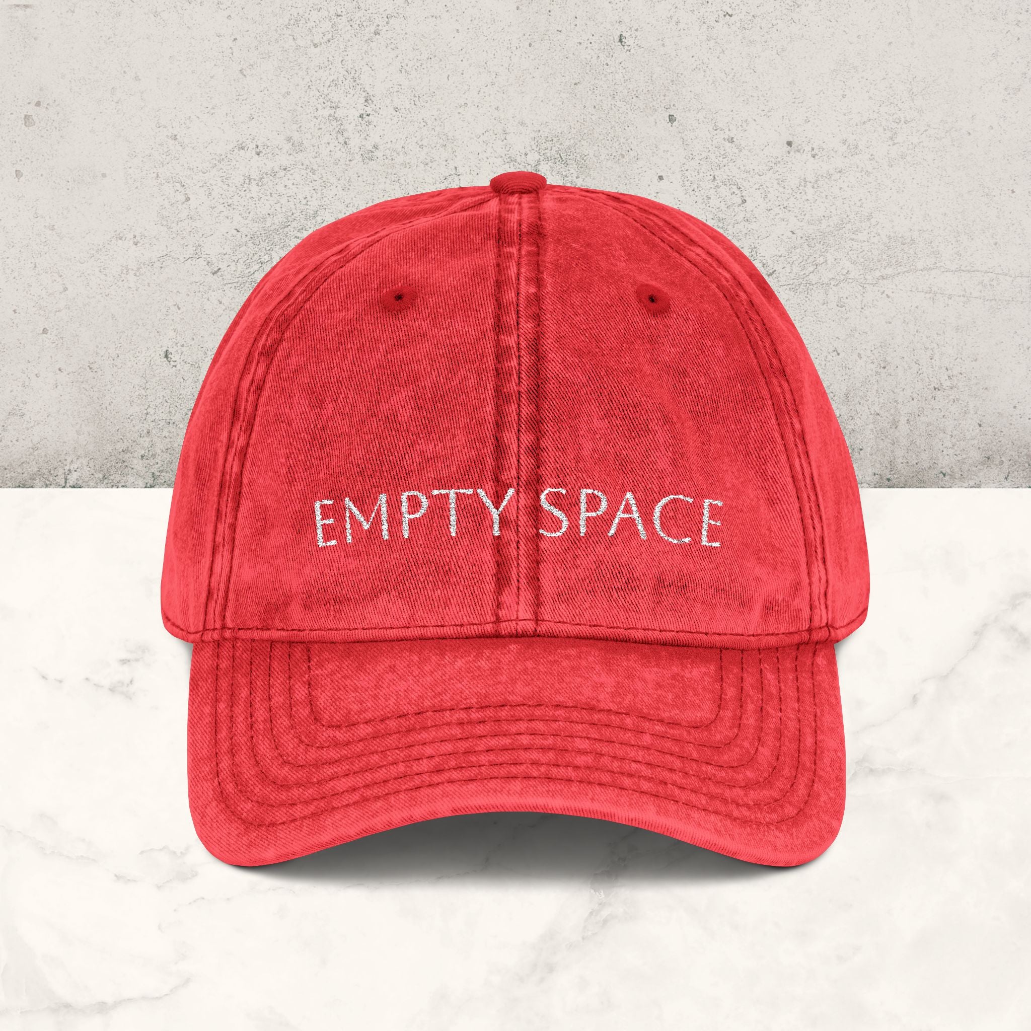 Empty Space | Embroidered Hat