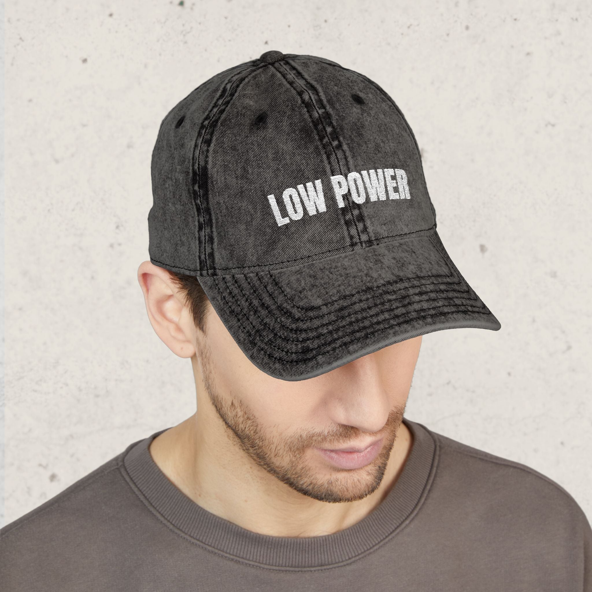 Low Power | Embroidered Hat